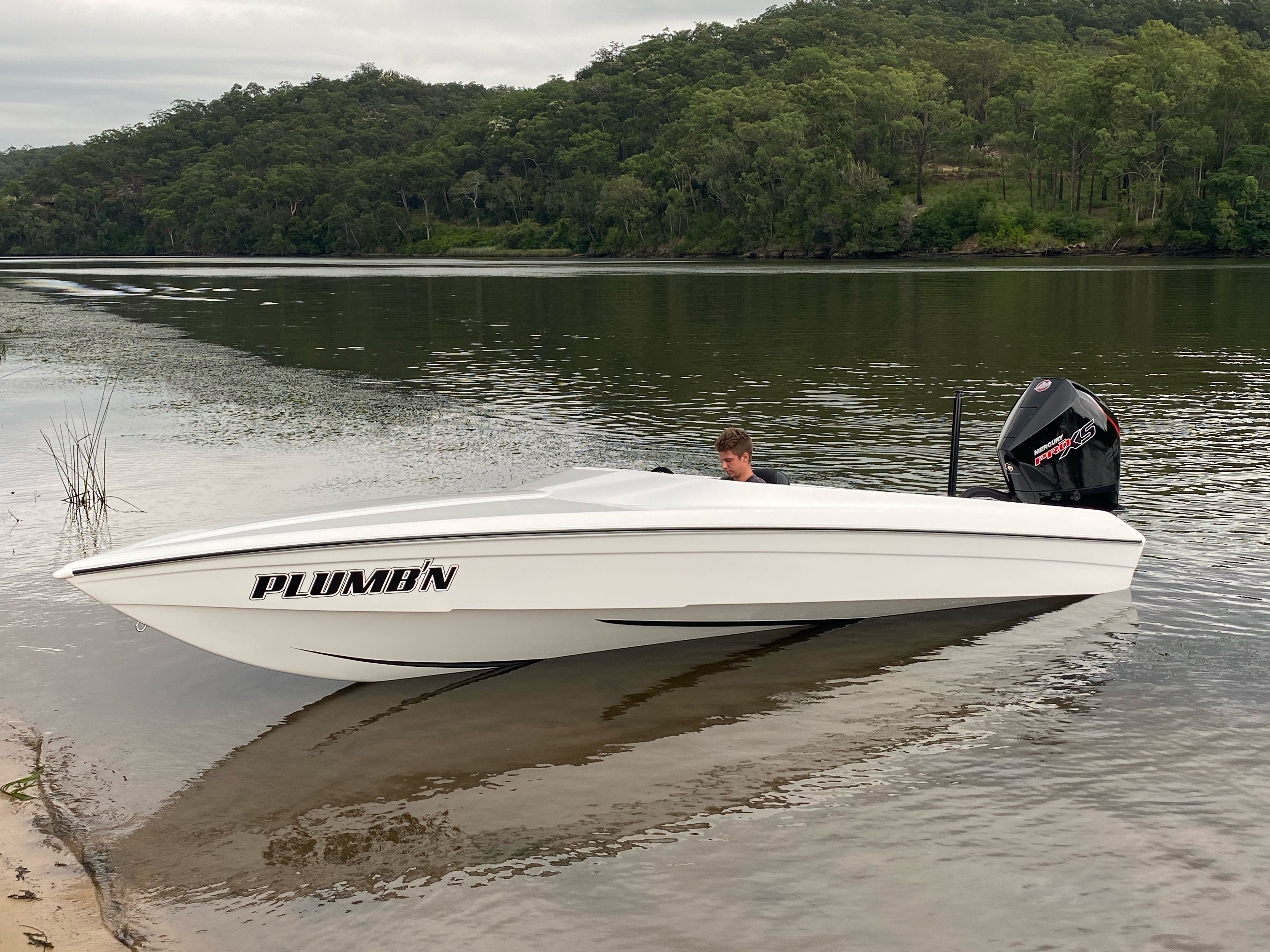 The Latest Force F19X Outboard to hit the water!
