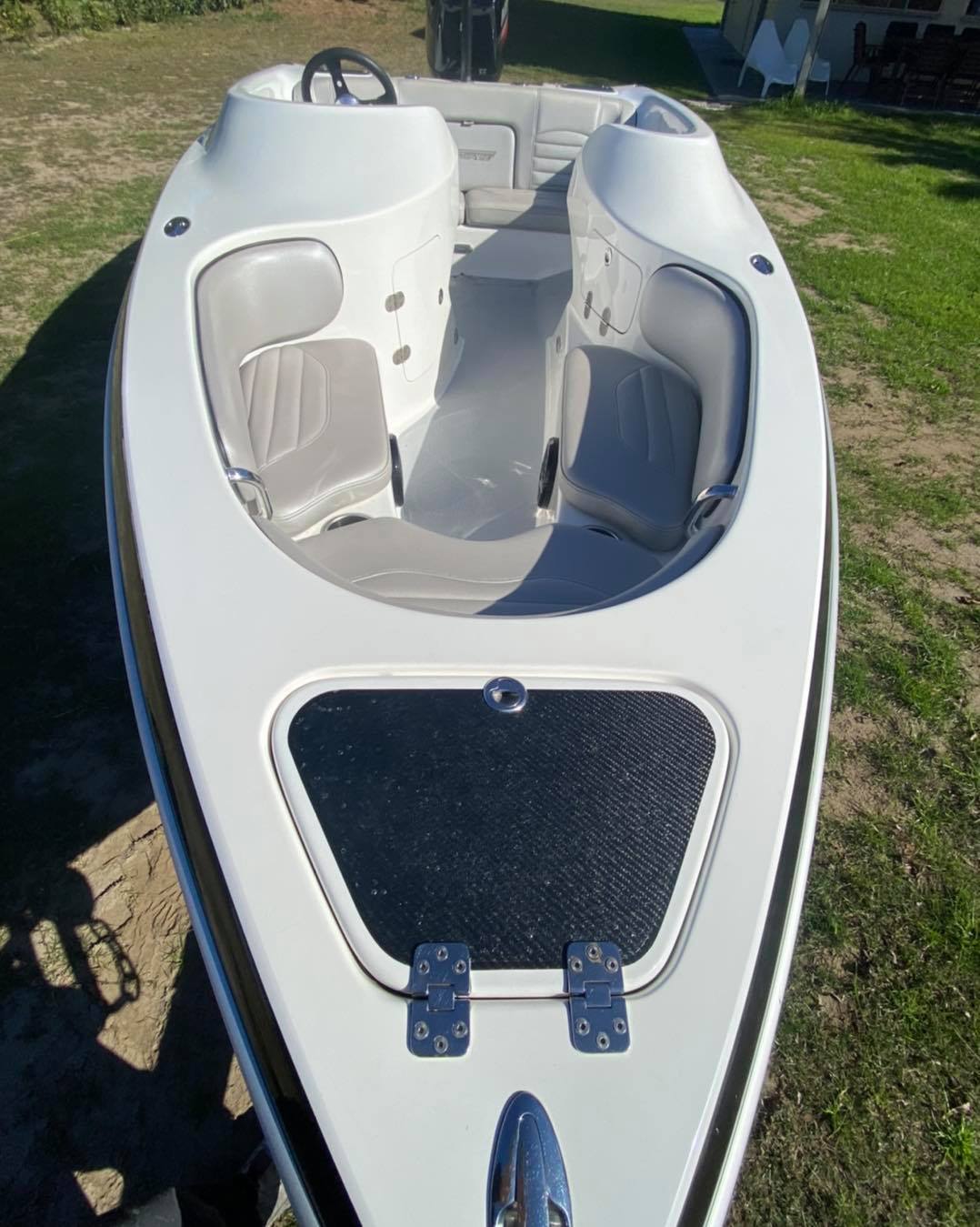 Here at Force Boats, we pride ourselves on quality builds. Testament to this is seeing this 8year old, Force F14 come back for a service and it still looks like new!