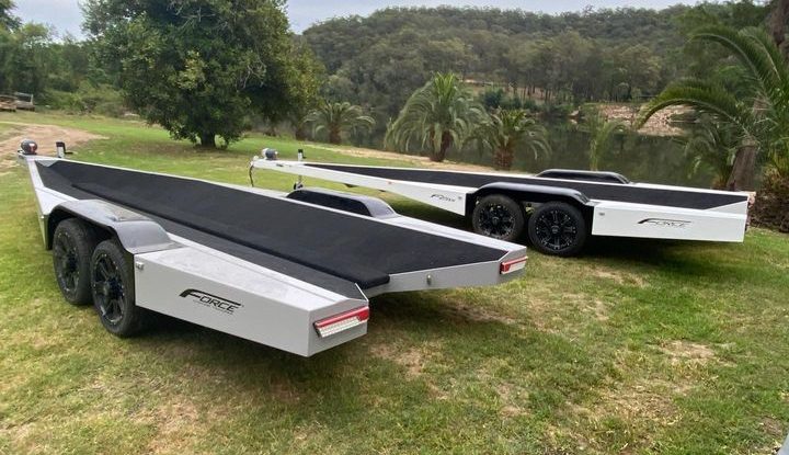 Two Force Custom Trailers are ready for the monster F25XS Force bowriders!