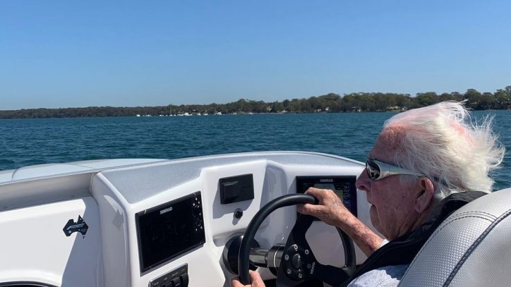 You’re never to old to get the thrill of driving a Force F21!