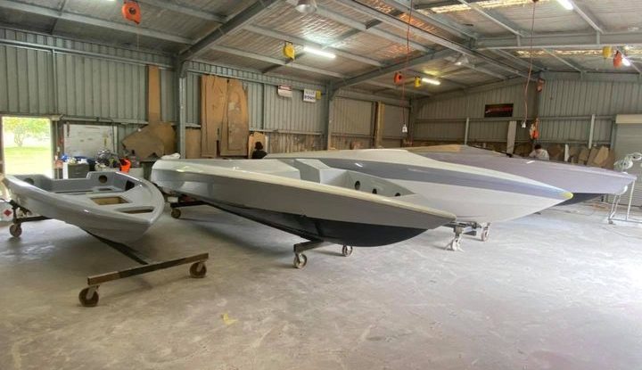 Grey is officially the colour of the year! These Force Boats are in all different shades of greys. Pictured we have an F13, F21XB, F24 and F25XS. All 4 will enjoy the latest Mercury engines and Force custom trailers.