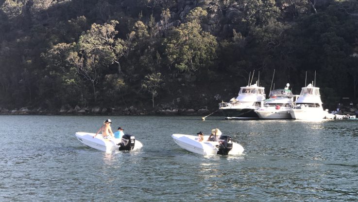 Our Latest Force F14 Lightweight Tender 60hp mercury